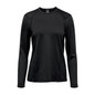 Women's Milano L/S Crew Neck - Black
