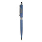 <p>The Canterbury Stylus pen is an elegant brass twist action pen with silver accents and a stylus. Add a touch of elegance to your company’s promotional event by featuring this fantastic marketing tool. The stylus works on all touch screen devices; such as smart phones, tablets and iPhones. This product includes black ink.</p>
