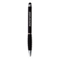<p>A dual-purpose plastic twist action pen featuring a soft stylus orb. The pen has dimpled ergonomic rubber grip. Stylus ball on the end of clip works great with your mobile device, iPad, tablet, or other tech devices. Enjoy the functionality and convenience this pen will bring. Comes with black ink.</p>
