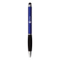 <p>A dual-purpose plastic twist action pen featuring a soft stylus orb. The pen has dimpled ergonomic rubber grip. Stylus ball on the end of clip works great with your mobile device, iPad, tablet, or other tech devices. Enjoy the functionality and convenience this pen will bring. Comes with black ink.</p>

