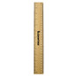 <p>The Apex Bamboo Ruler is a 30cm measuring tool made entirely from 100% bamboo, offering a plastic-free alternative with both metric and imperial units. Designed to be sustainable and long lasting, it’s a smart pick for eco-conscious workspaces or classrooms. Easy to clean thanks to bamboo’s natural resistance to liquid, just a quick hand wash with soapy water and it’s good as new.</p>
