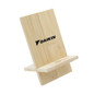 <p>The Groove Bamboo Phone Stand brings a clean, natural look to your desk setup. Made from high-quality bamboo, it’s lightweight and compact, with an angled channel that holds your phone at just the right angle for easy viewing. A built-in cable slot keeps charging simple while you stay hands-free and focused. A smart way to keep your workspace looking sharp and organised.</p>
<p>&nbsp;</p>
<p>We can laser engrave, however, please note no two products will have the same outcome. We encourage Food Grade Ink, which is FDA-approved.</p>

