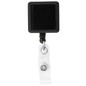 Rectangle Badge Holder - Black