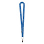 <p>This 19mm x 457mm polyester lanyard brings your branding front and centre with a one-colour, one-side step and repeat print. Choose between a metal J-Hook or Bulldog clip, plus a built-in plastic breakaway for added safety. Some logos may need a tweak to work best with the print method, so check in with your rep before locking it in.</p>
<p>This product can only be printed on one side and in one colour.</p>
<p class="keyword">
