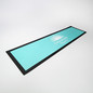 <p>This nitrile rubber bar runner is an absolute beauty. It has a super absorbent polyester surface that will handle spill after spill. Available in short run.</p>
<p>Disclaimer: Due to the way the bar runners are manufactured, there may be some difference in the placement of the artwork on the final product. As a result, borders may not be 100% centred, and artwork placed near the edge may vary in appearance between items.</p>
<p>Variable-data printing (VDP)</p>
<p>(Also known as variable-information printing (VIP) or VI) is a form of digital printing, including on-demand printing, in which elements such as text, graphics and images may be changed from one printed piece to the next, without stopping or slowing down the printing process and using information from a database or external file.</p>
<p>For example, a set of labels, each with the same basic layout, can be printed with a different name on each label. Variable data printing is mainly used for direct marketing, customer relationship management, advertising, invoicing and applying addressing on selfmailers, brochures or postcard campaigns.</p>
