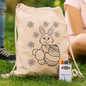 <p class="" data-start="0" data-end="409">Bright, bold and impossible to ignore, the Squiggle Calico Bag + Crayon Set is made to bring colour to every corner of your creativity. Packed with 8 vibrant, non-toxic crayons (red, orange, yellow, green, blue, purple, pink and black), it&#8217;s ready for action whenever inspiration strikes. The 140gsm cotton tote is lightweight yet durable, making it perfect for school programs, events or crafty promotions.</p>
<p class="" data-start="411" data-end="482">Warning: Contains small parts. Not suitable for children under 3 years.</p>
<p>Please note a standard digital transfer CMYK cannot be exactly PMS matched. To convert artwork colours from CMYK to PMS is $40.00 net per colour.</p>
<p>For digital transfer printing, please ensure art and colours are at full opacity.</p>
