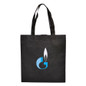 <p>Why continue to pay for plastic in an age of environmentalism? This 90GSM non-woven Shopping Tote Bag will bring a little eco-friendly love into your daily routine, carrying with two handles, from groceries to essentials. This custom tote bag is compact and convenient, ideal for everyday tasks and personalised branding. Order a sample today and explore what this product can do for your clients!</p>
<p><strong>Please note a standard digital transfer CMYK cannot be exactly PMS matched. To convert artwork colours from CMYK to PMS is $40.00 nett per colour.</strong></p>
<p>For digital transfer printing, please ensure art and colours are at full opacity.</p>
<p><strong>Black bag MAX 1 colour screen print**</strong></p>

