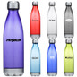 <p>The Quencher 700ml Plastic Water Bottle is made to stand out with a clear AS plastic body, finished off with a stainless steel cap and base for a polished touch. It’s made for cold drinks, BPA free, and best kept out of the freezer. Hand wash only to keep it looking its best. A sleek way to keep your branding flowing.</p>
