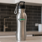 <p>The La Jolla 700ml stainless steel water bottle is the ultimate in sleek design and practicality. With a polished finish, screw-on lid, and an attached carabiner for easy carrying, it’s perfect for hydration wherever you go. Plus, it fits effortlessly into most car cup holders.</p>
