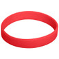 Branded Silicone Wristband - Red