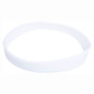 Branded Silicone Wristband - White