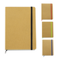 <p>Boasting 80 lined cream-colored pages, this notebook is enveloped in a durable kraft paper cover, exuding a rustic charm. The integrated colour elastic band ensures secure closure, while the attached ribbon effortlessly marks your progress. Enjoy a seamless writing experience with our compact, yet stylish, notebook.</p>
