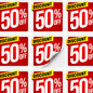 AD Labels 50 x 50mm