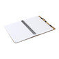 Kraft Notebook with Notes and Flags