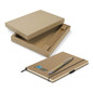 Kraft Notebook and Pen Gift Set