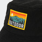 Terry Towelling Bucket Hat with Full Colour Patch