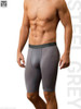 Steel Grey TANI Mens SILKTOUCH Long Leg Trunk Micro Modal Air Tani clothing 