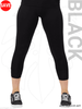 Black Tani Clothing 7/8 Micro Modal Leggings 89226 | Tani Australia