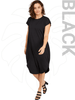 Tani Ivy Micro Modal Dress Black 79438