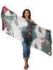 Metalic Butterfly Modal Scarf by Theodor Suhan 200x70cm