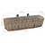 vidaXL Balcony Planter 2 pcs Wicker with PE Lining 23.6"