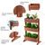 3 Tier Raised Garden Beds Vertical Freestanding Raised Planters Patio Balcony