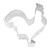 R&M Rooster Cookie Cutter 4" (Single)