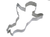 R&M Cupid Cookie Cutter 4.5"