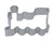 R&M Locomotive Cookie Cutter 3"