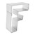 R&M Letter F Cookie Cutter 2.75" (Single)