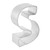 R&M Letter S Cookie Cutter 3"