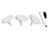Maison du Fromage Cheese Marker with Pen- Set of 6