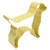 R&M Labrador Retriever Cookie Cutter 4", Daffodil