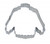 R&M Sweater Cookie Cutter 4"