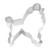 R&M Poodle Cookie Cutter 3"