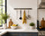 Enclume 24" Hammered Steel Curved Wall Rack