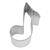 R&M Mini Music Note Cookie Cutter 1.75"