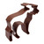 R&M Moose Cookie Cutter 4"- Brown