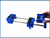 DMT Universal Sharpener Base, Adjustable, with Adapters for 11-12" Stones
