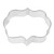 R&M Plaque Cookie Cutter 3.5"