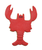 R&M Lobster Cookie Cutter 5" -Red