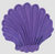 R&M Sea Shell Cookie Cutter 3" White