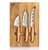 Cangshan, Cheese Set 3Pc Acacia Cheese Board