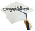 R&M Graduation Cap Cookie Cutter 4.5" -Black