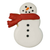 R&M Snowgirl with Scarf Cookie Cutter 3"