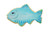 R&M Fish Cookie Cutter 3" Orange