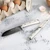 Cangshan 2pc Titanium Coated Santoku Starter Set Vanilla White