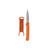 Messermeister, Petite Messer 3" Clip Point Paring Knife, Sheath, Orange