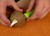 Messermeister, Petite Messer Green 2.5" Bird's Beak Paring Knife with Sheath