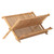 HIC Kitchen Bamboo Foldable Compact Dish Drying Rack